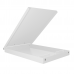 Aluminum Storage Clipboard - White